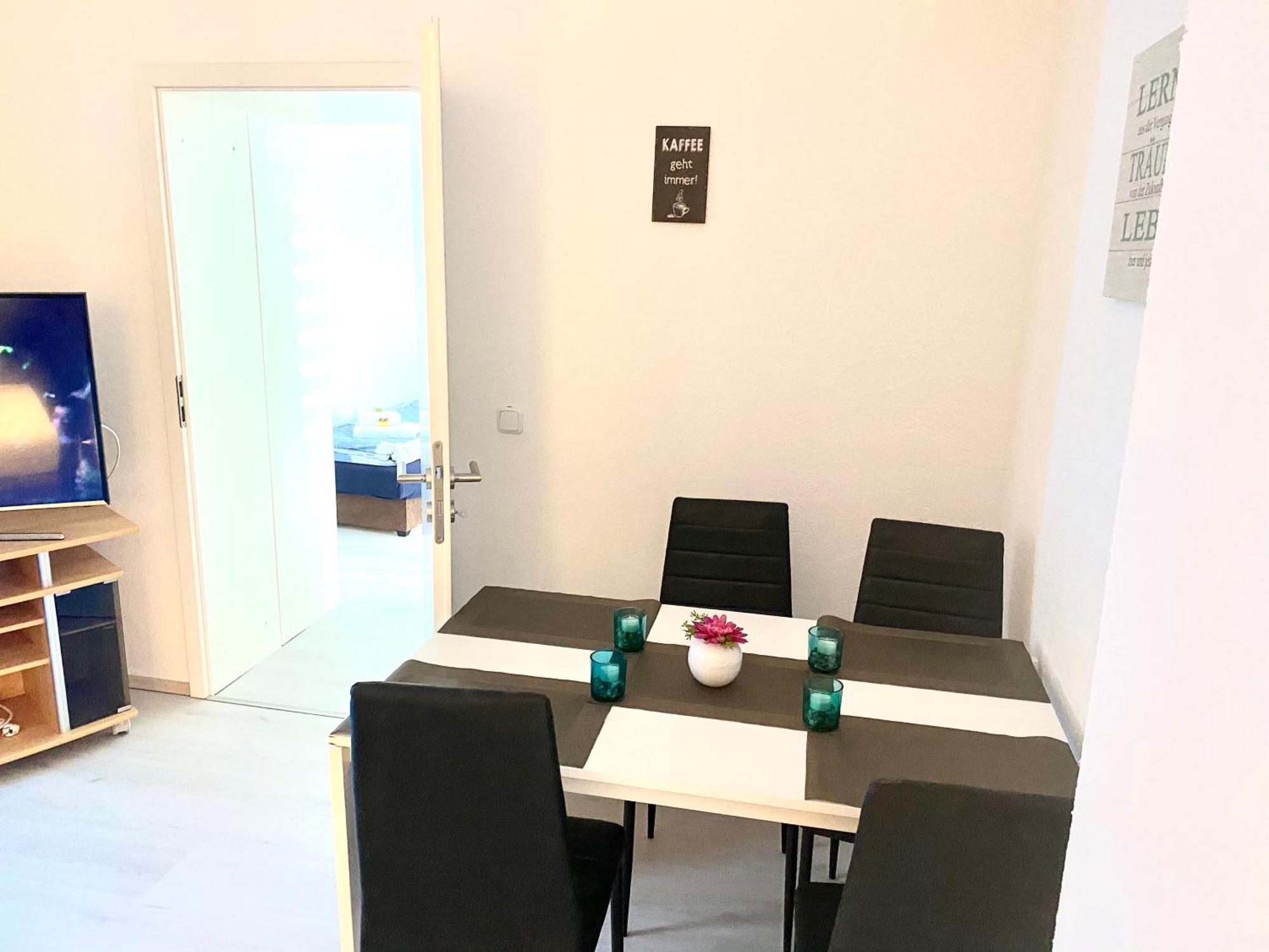 Monteurwohnung Am Flughafen Schkeuditz Exteriör bild